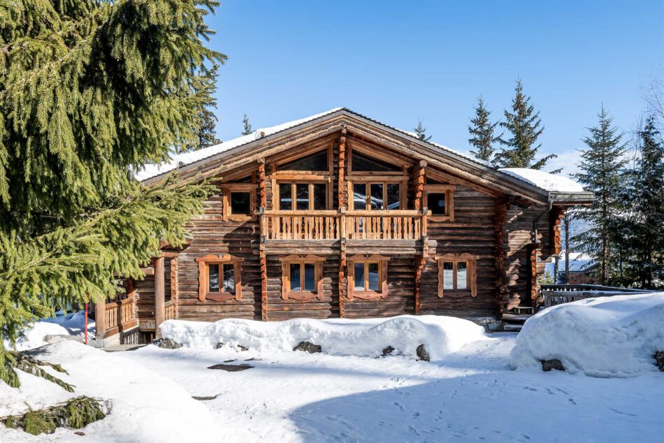 Chalet Elliot West La Tania exterior